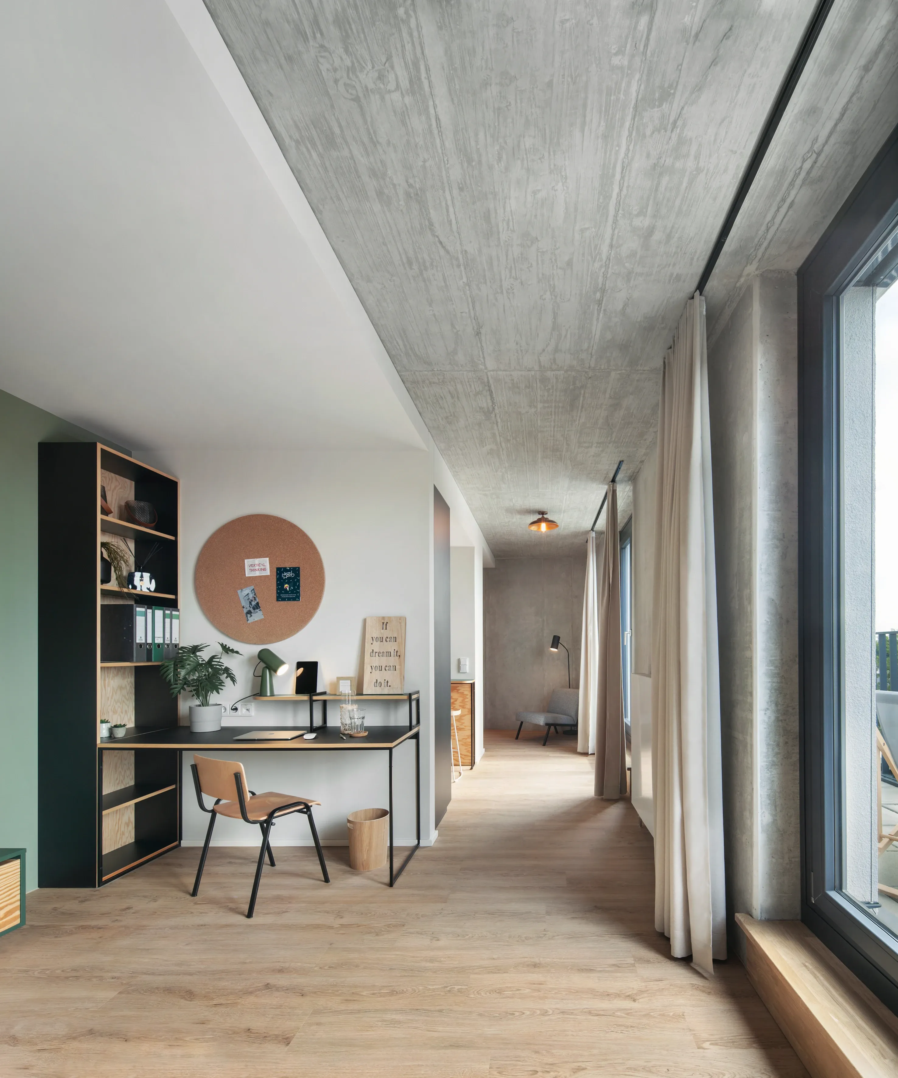 Double Loft Balcony - 35m²