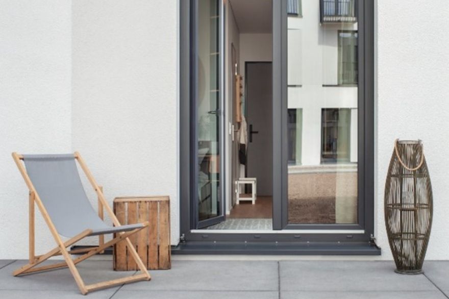 Berlin Adlershof Patio classic outside